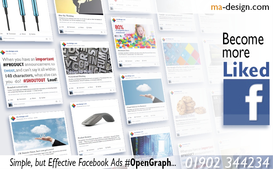 Our most recent Facebook OpenGraph Advert