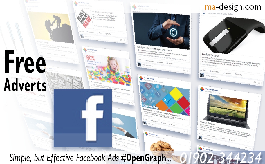 Our most recent Facebook OpenGraph Advert