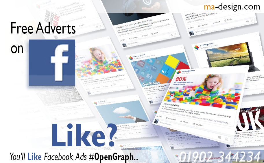 Our most recent Facebook OpenGraph Advert