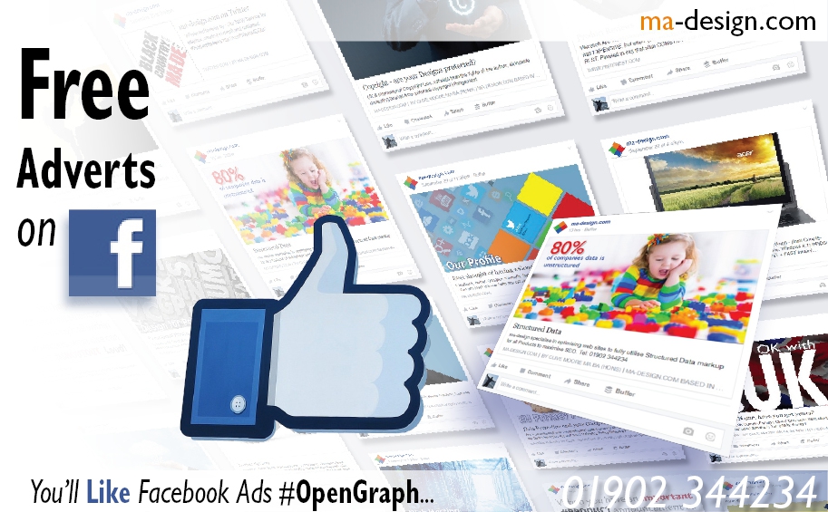Our most recent Facebook OpenGraph Advert