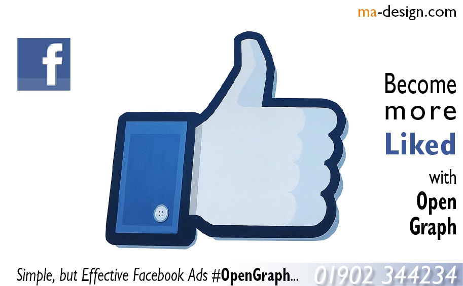 Our most recent Facebook OpenGraph Advert